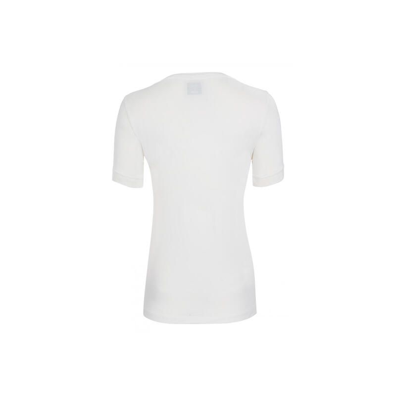 LeBram Women's Short Sleeve Marshmallow White T-Shirt