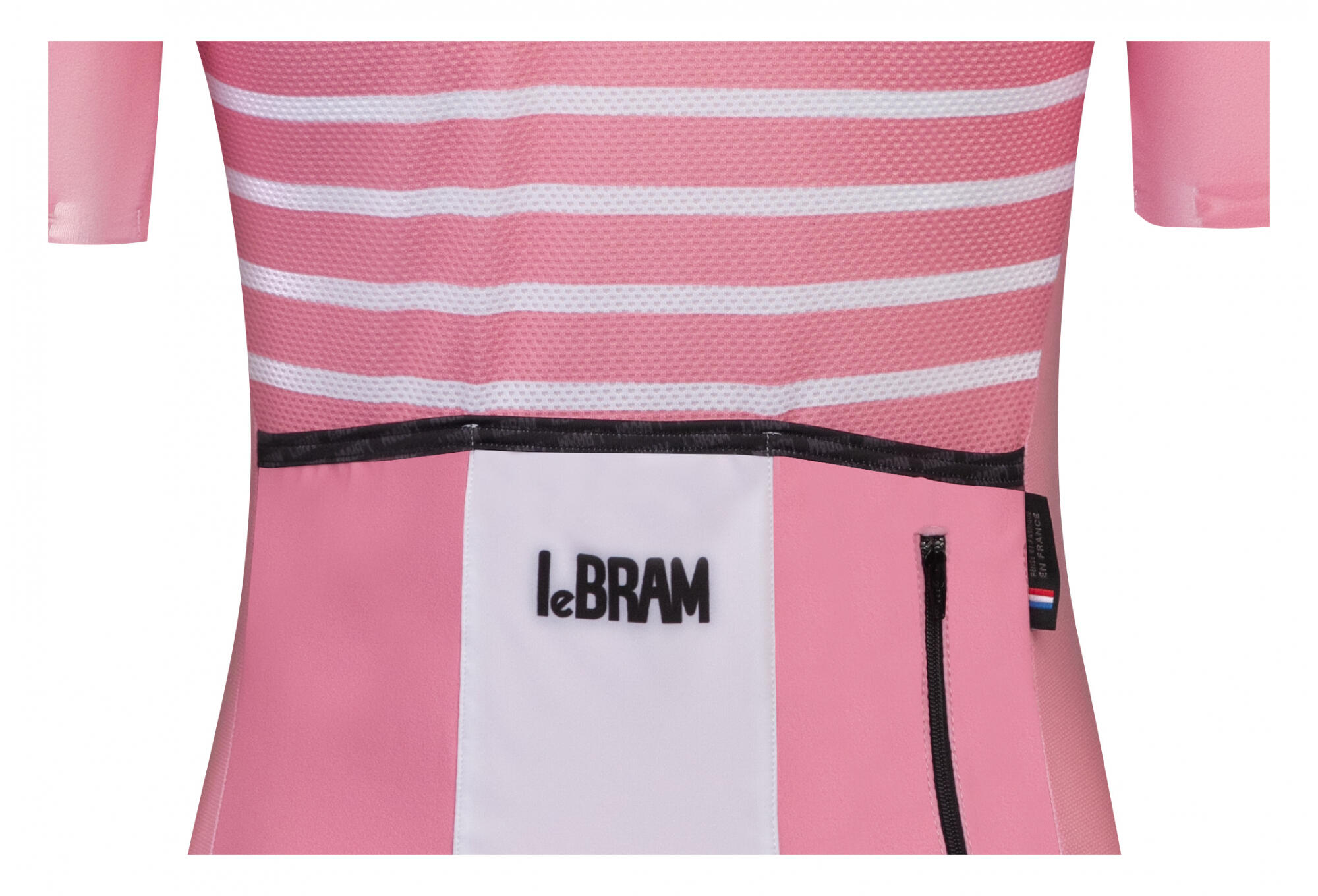 Maglia a manica corta da donna LeBram Ventoux Salmon dal taglio regolare 7/7