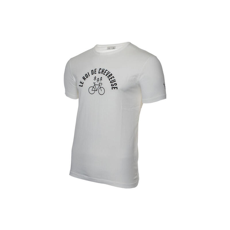 T-Shirt LeBram x Sports d'Époque Roi de Chevreuse Blanc Marshmallow