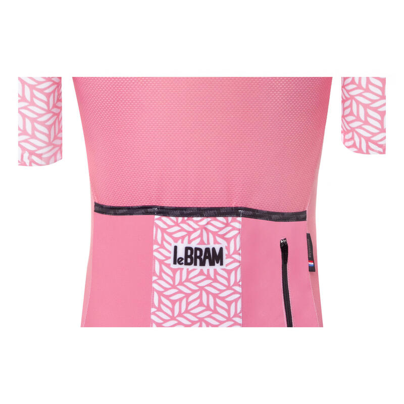 LeBram Women&#39;s Aspin Salmon Tailored Fit Short Sleeve Jersey
