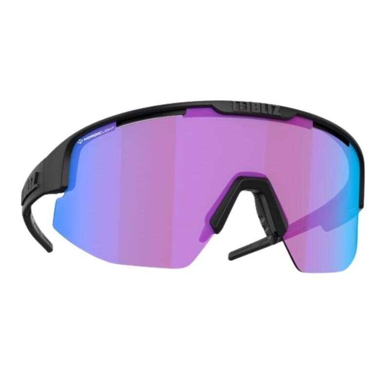 Bliz Matrix Sportbrille Small Nano Nordic Light Violet blue multi