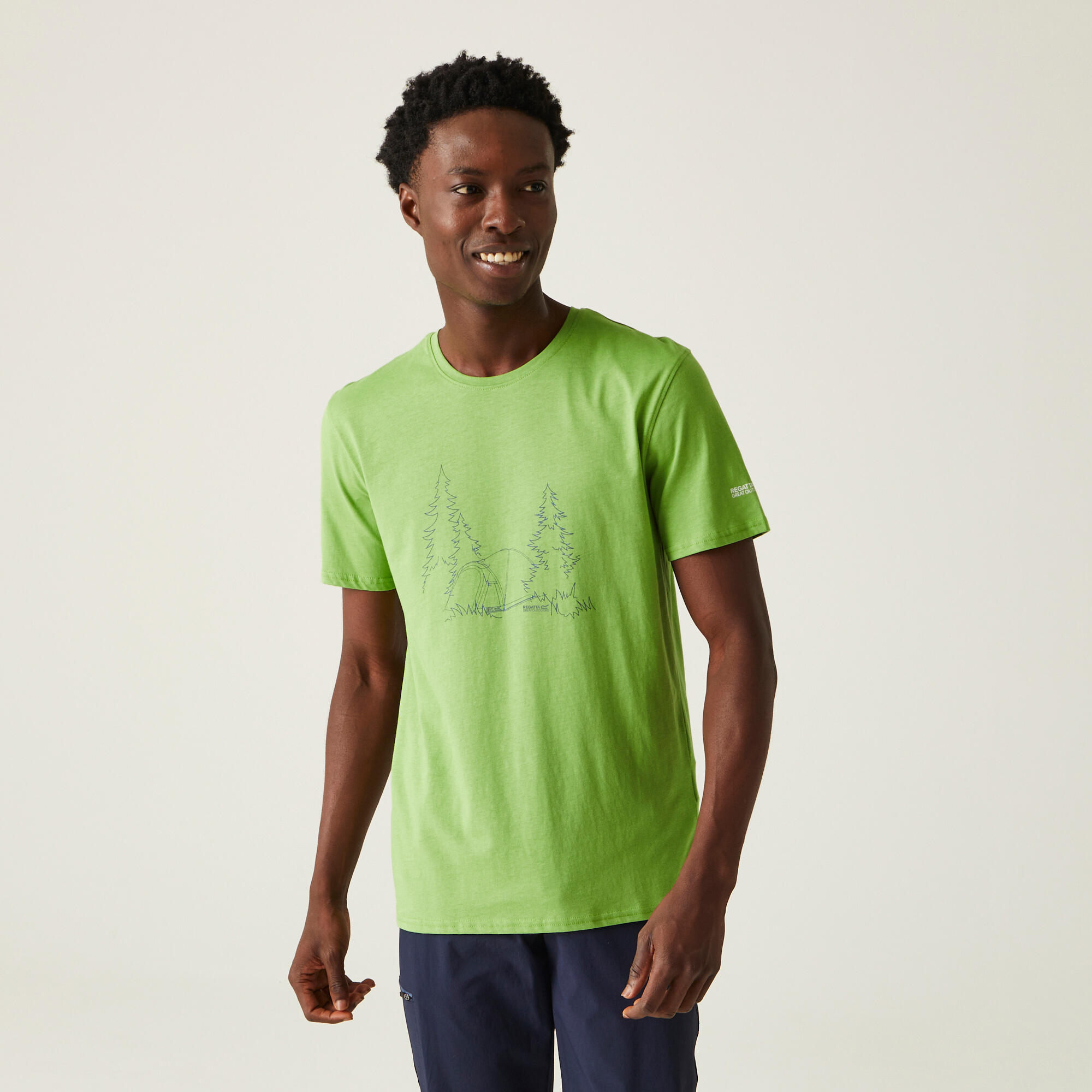 Men's Breezed IV Graphic Print T-Shirt 1/5