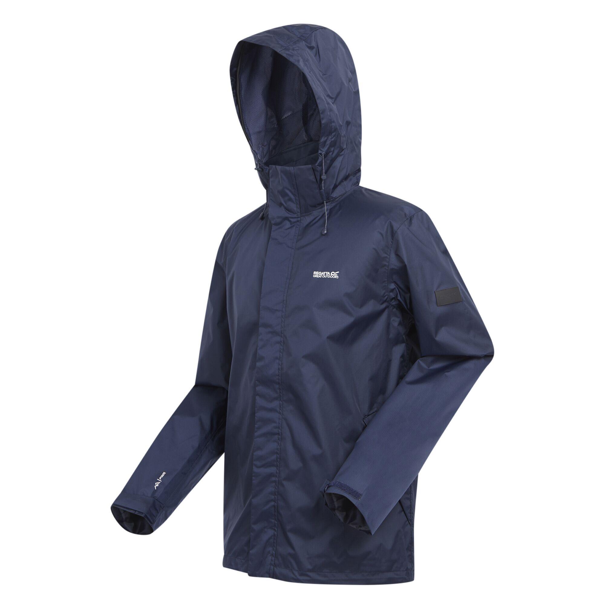 Giacca Impermeabile Uomo Regatta Ballymore Blu Navy 3/5