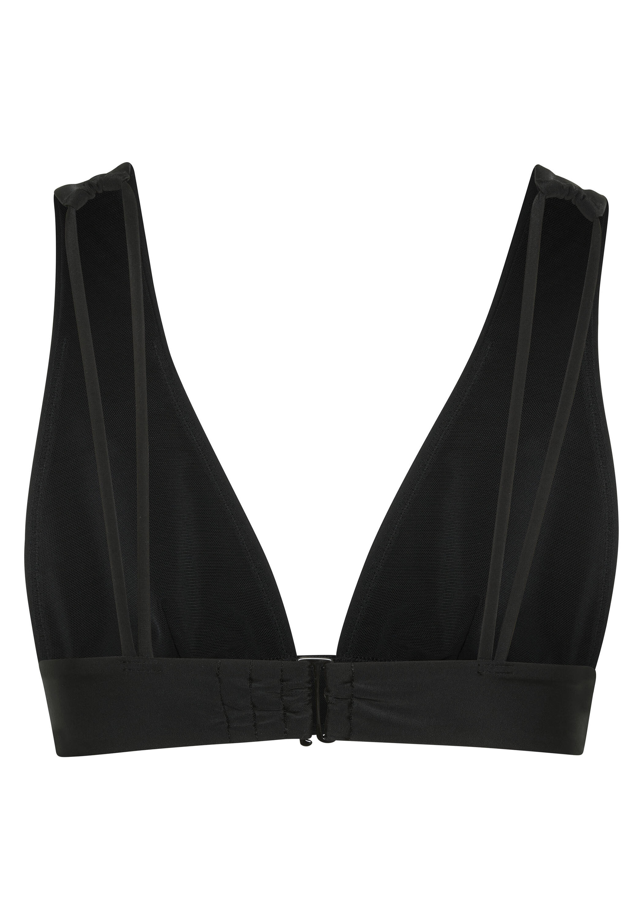 Bikini-Oberteil mit rückseitigen Double-Straps 2/7