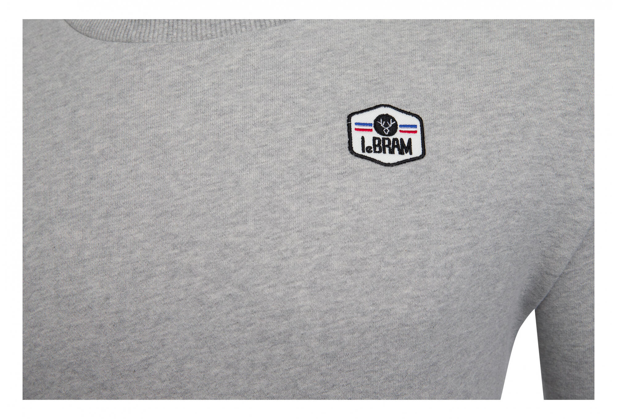 Sweatshirt LeBram Ecusson Gris 5/5