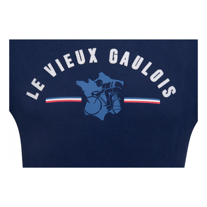 LeBRAM x SPORT D'EPOQUE SWEAT HEXAGONE NAVY BLUE