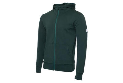 LeBram Écusson Hoodie Full Zip Fir Green