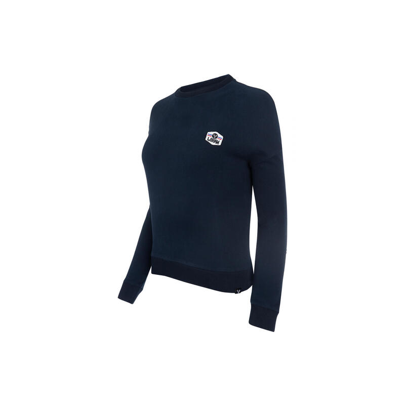 LeBram Women's Ecusson Sweatshirt Dark Blue