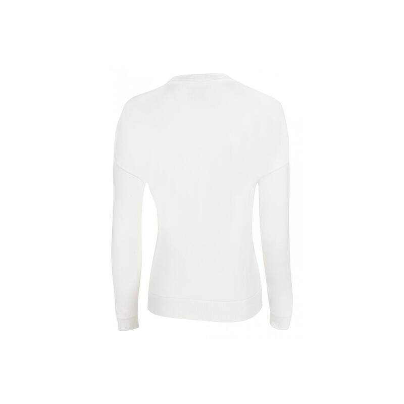 LeBram Women's Marshmallow White Dancer Sweatshirt