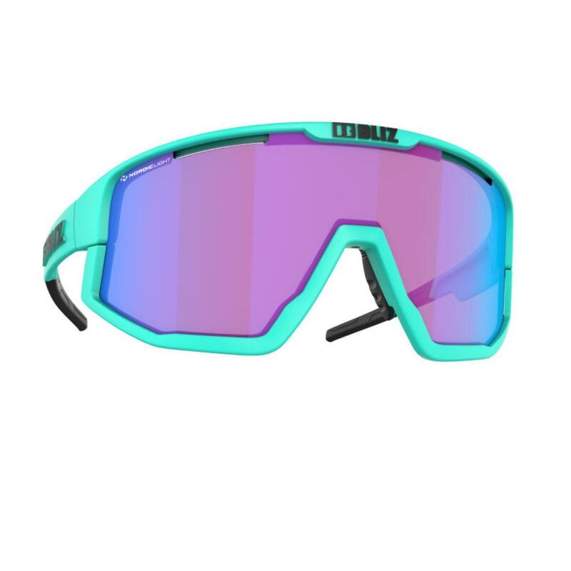 Bliz Sportbrille Fusion Nano türkis