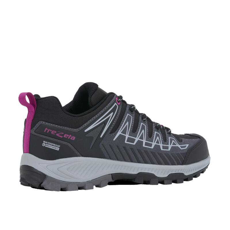 Trekking Schoenen Dames THUNDER W'S WP DONKERGRIJS - FUCHSIA