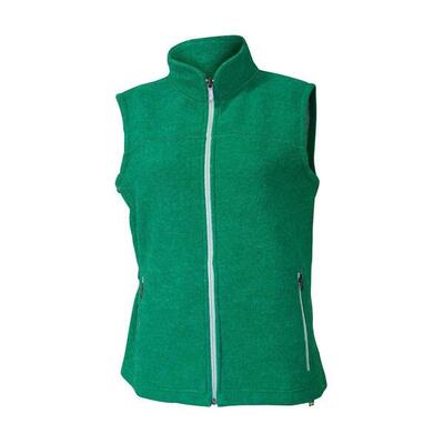 Dames wollen vest beata parakeet - groen