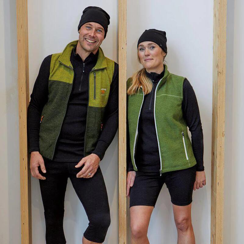 Veste sans manche pour femme Beata Parakeet - Vert 3/4