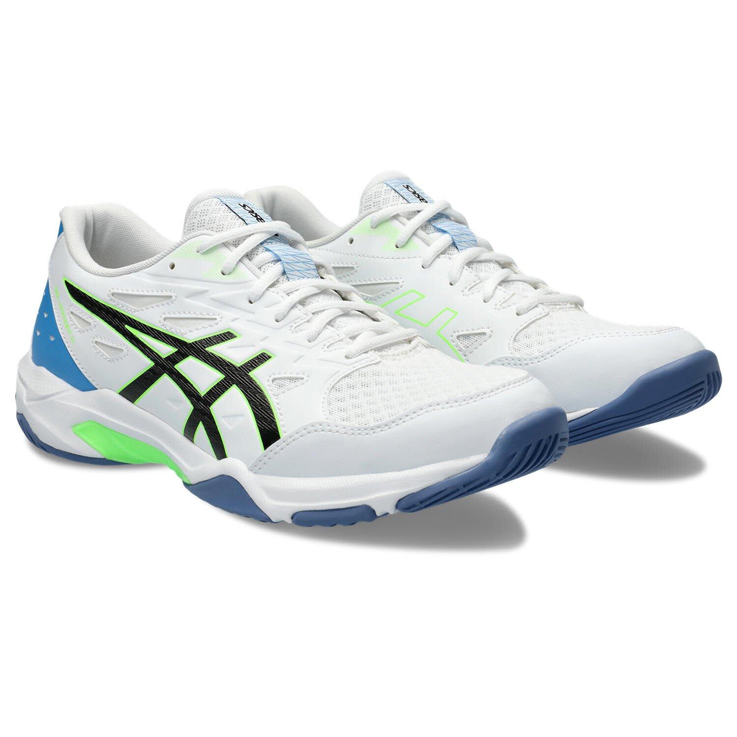 Sport En Salle Homme - ASICS Gel Rocket 11 - White/LimeBurst 2/7