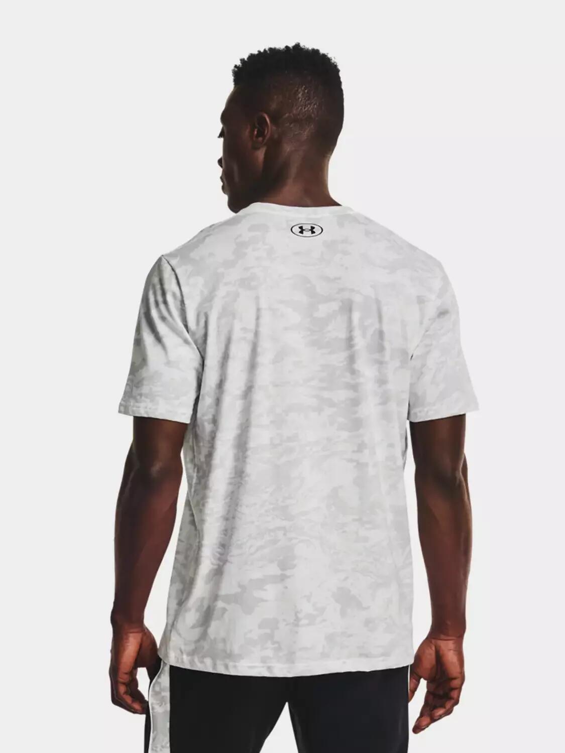 T-shirt Under Armour blanc confortable homme 3/7