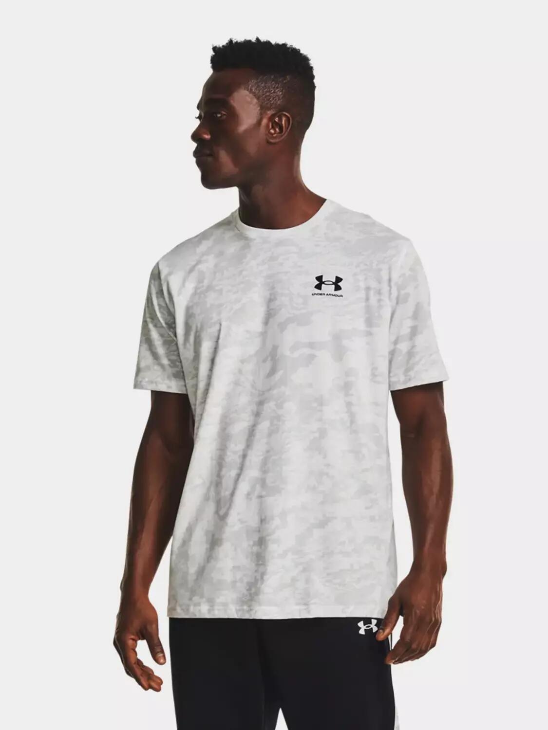 T-shirt Under Armour blanc confortable homme 2/7