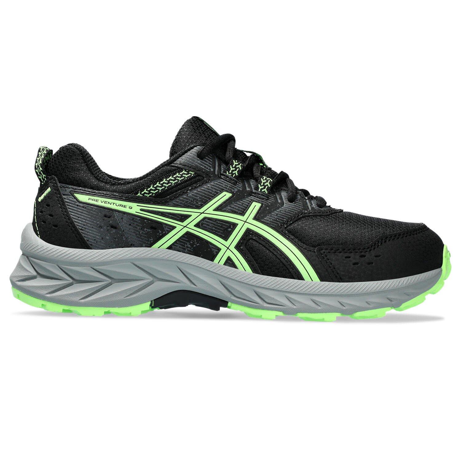 Zapatillas Running Niños, Unisex - ASICS Pre Venture 9 GS - Black/Ilu Green 7/7