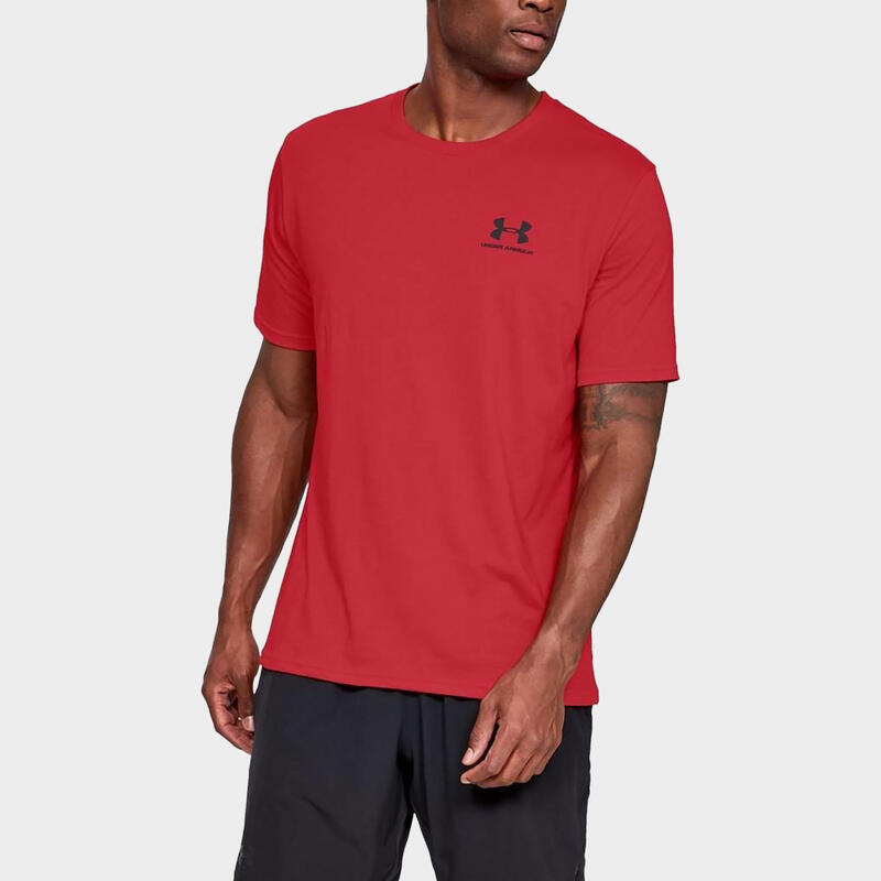 Hommes Under Armour Sportstyle Left Chest SS T-shirt