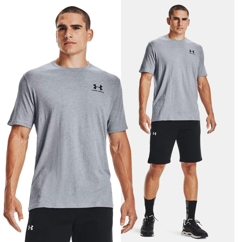 Hommes Under Armour Sportstyle Left Chest SS T-shirt