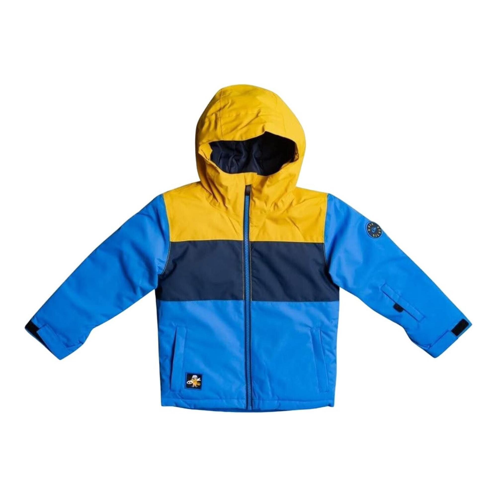 Quiksilver - Veste De Ski De Toiletteur Pour Les Enfants - Veste - Bleu - 18 Mois - Decathlon