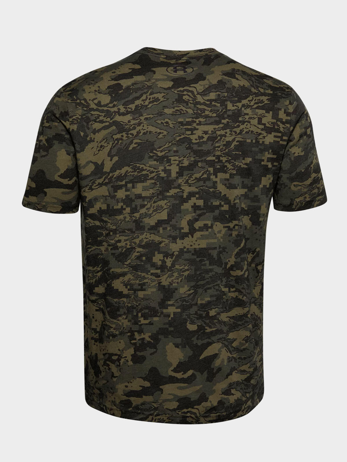 TSHIRT UNDER ARMOUR HOMME VERT CAMOUFLAGE 7/7