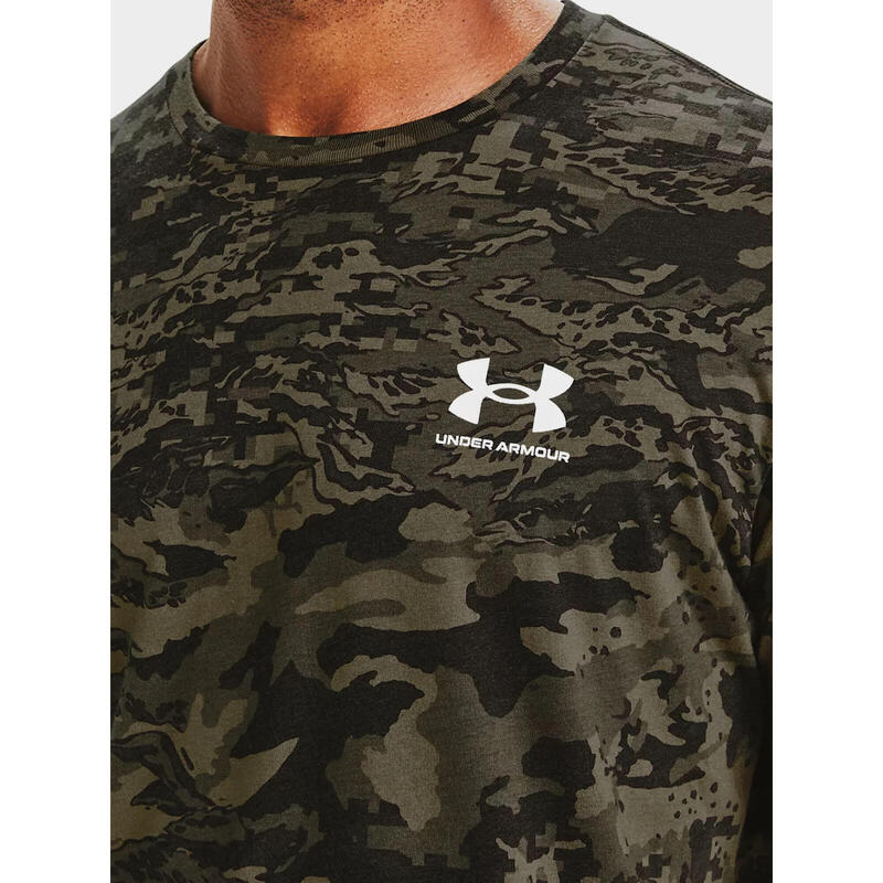 Koszulka fitness męska UNDER ARMOUR Camo z krótkim rękawem