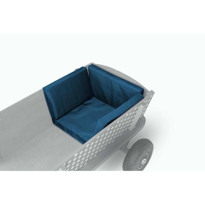 Sitzkissen für Beachtrekker Style, Blau (geeignet für andere Holzbollerwagen)
