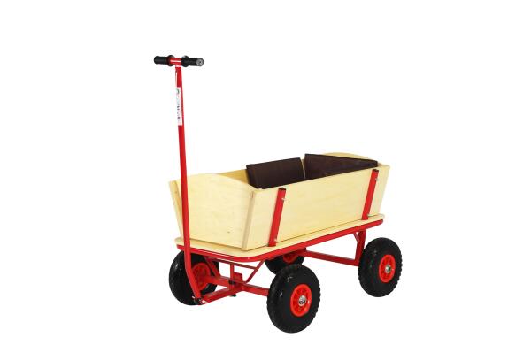 Sitzkissen für Beachtrekker Style, Blau (geeignet für andere Holzbollerwagen) 2/2