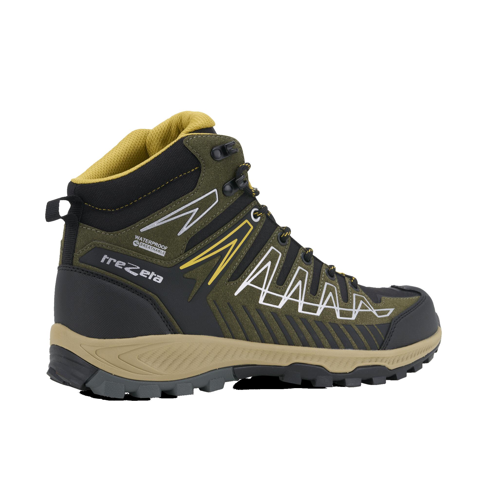 Scarpe Trekking Uomo THUNDER MID WP OLIVE - YELLOW 4/7