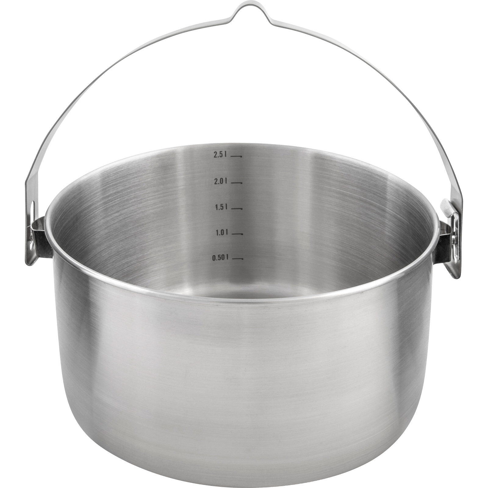 Edelstahl-Kochtopf Kettle II 2,5L 3/7