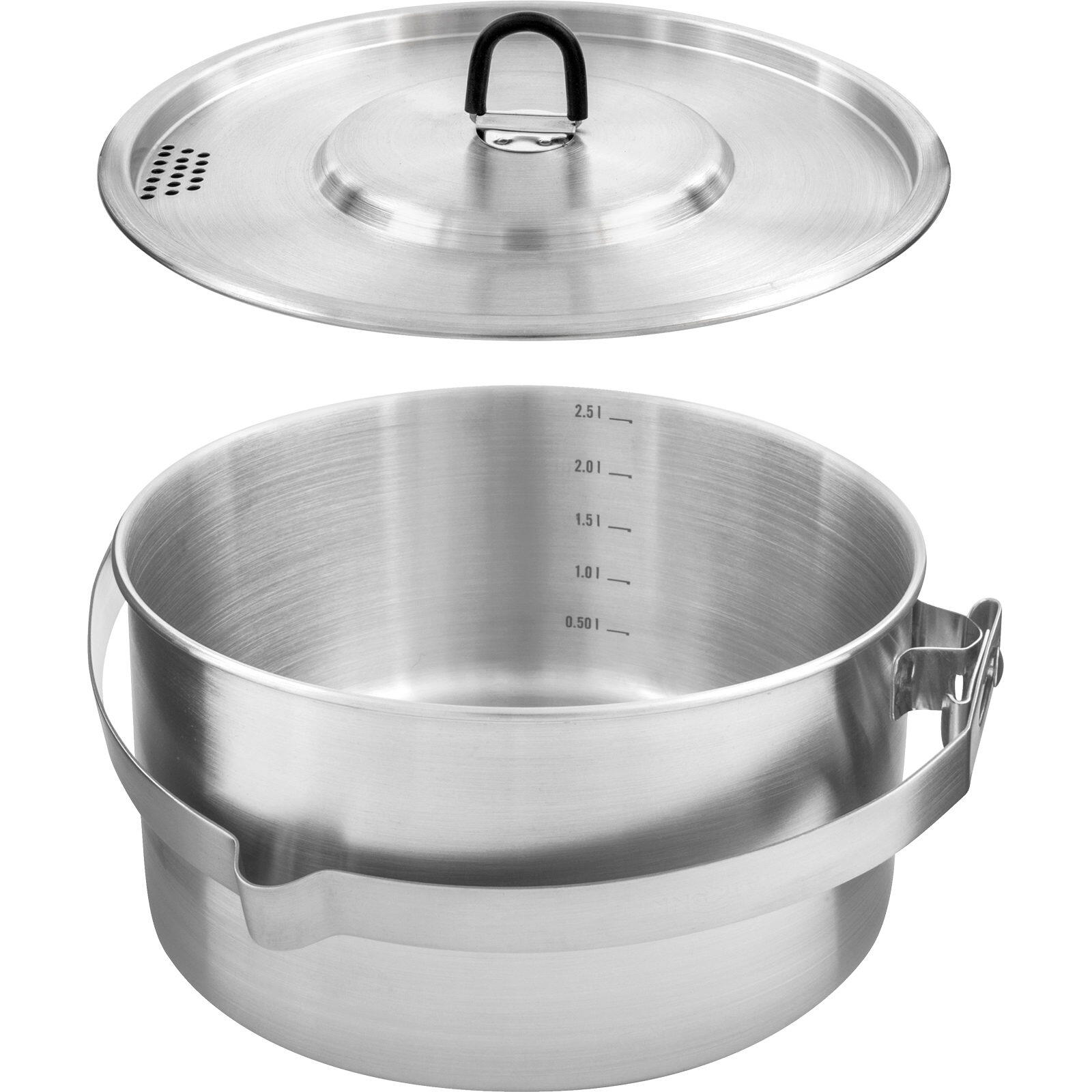 Edelstahl-Kochtopf Kettle II 2,5L 6/7