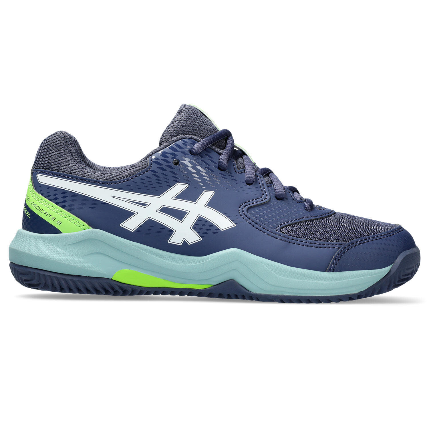 Zapatillas Tenis Niños- ASICS Gel-Dedicate 8 PADEL GS - Thunder Blue/White 2/6