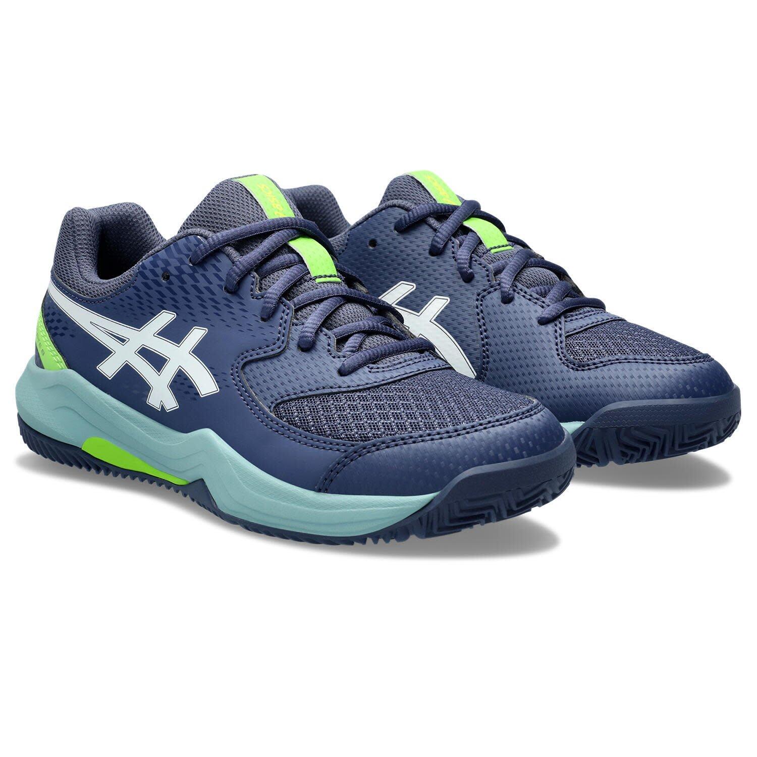 Asics Gel Dedicate 8 Padel GS Dark Blue White Junior Shoes