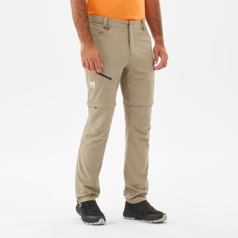 Pantalón desmontable Senderismo Hombre TREKKER STR ZIP OFF PT