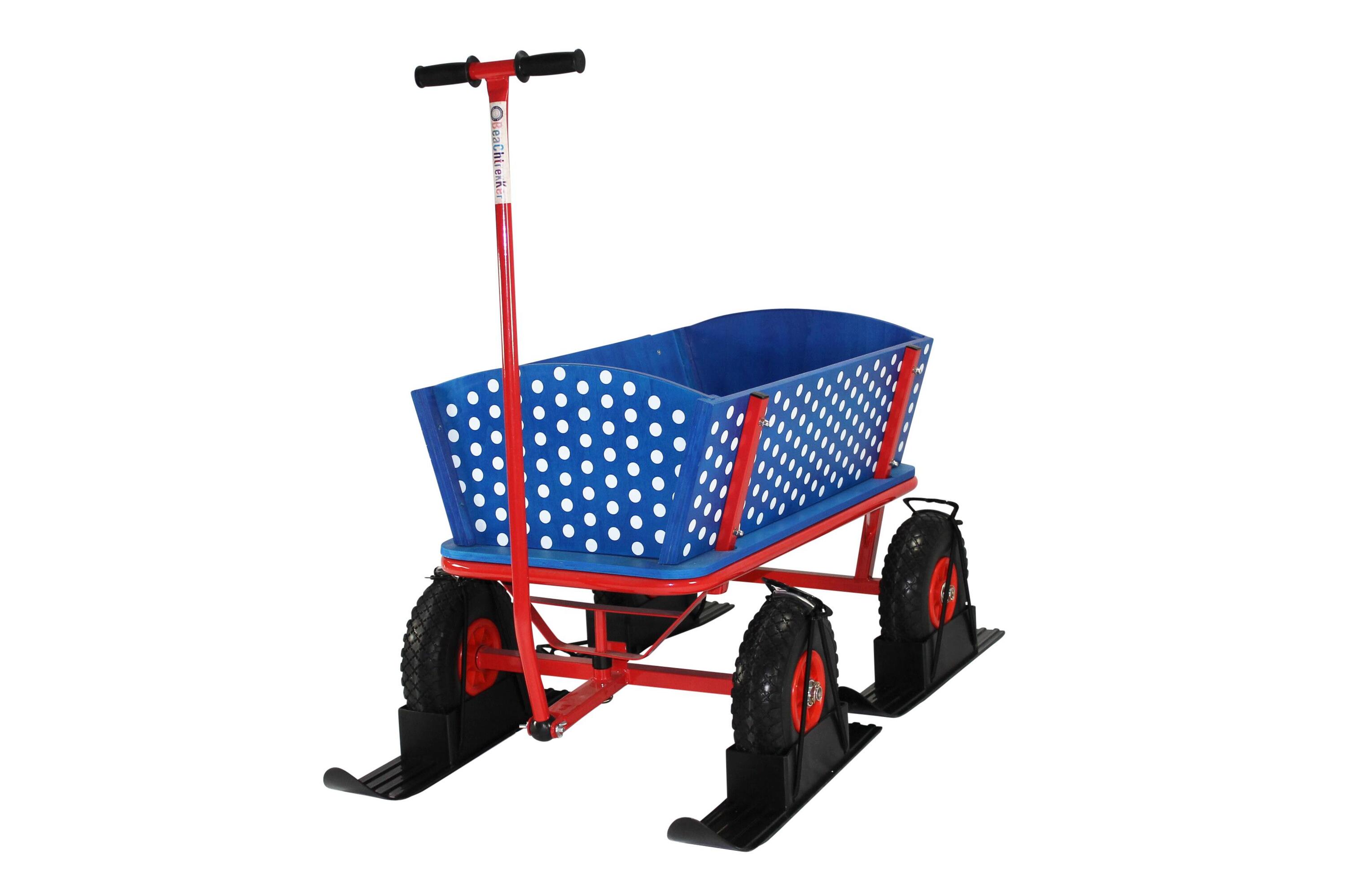 Kufen für Beachtrekker Style (geeignet für div. andere Holzbollerwagen) 4/4
