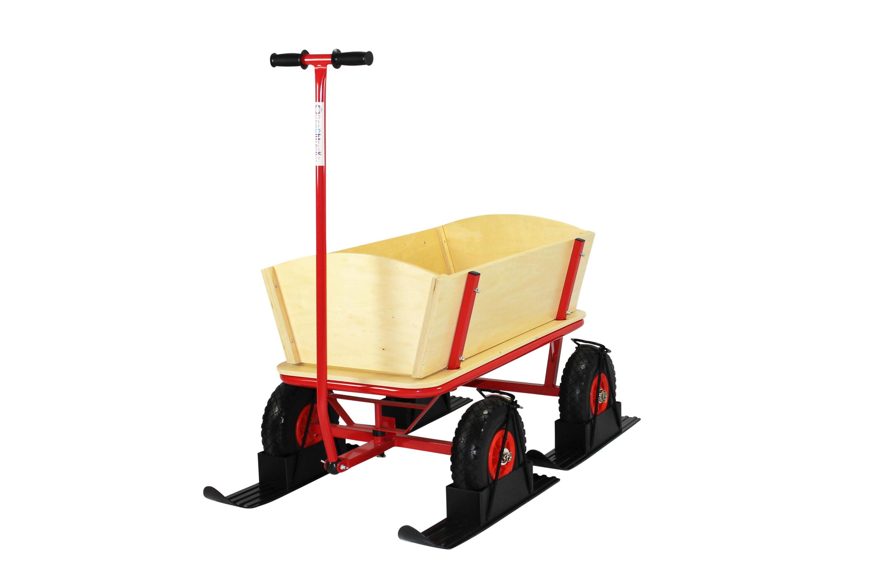 Kufen für Beachtrekker Style (geeignet für div. andere Holzbollerwagen) 2/4