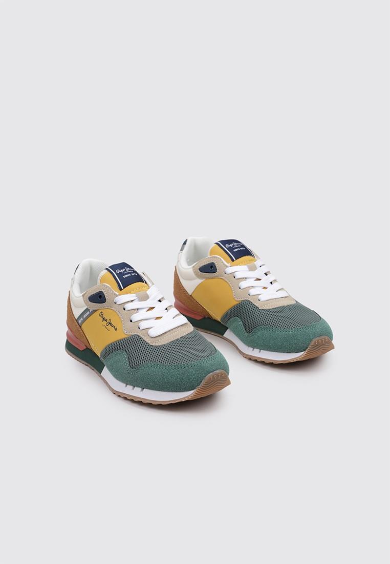 Sneakers Deportivas Niños Pepe Jeans LONDON URBAN B Vert 2/5
