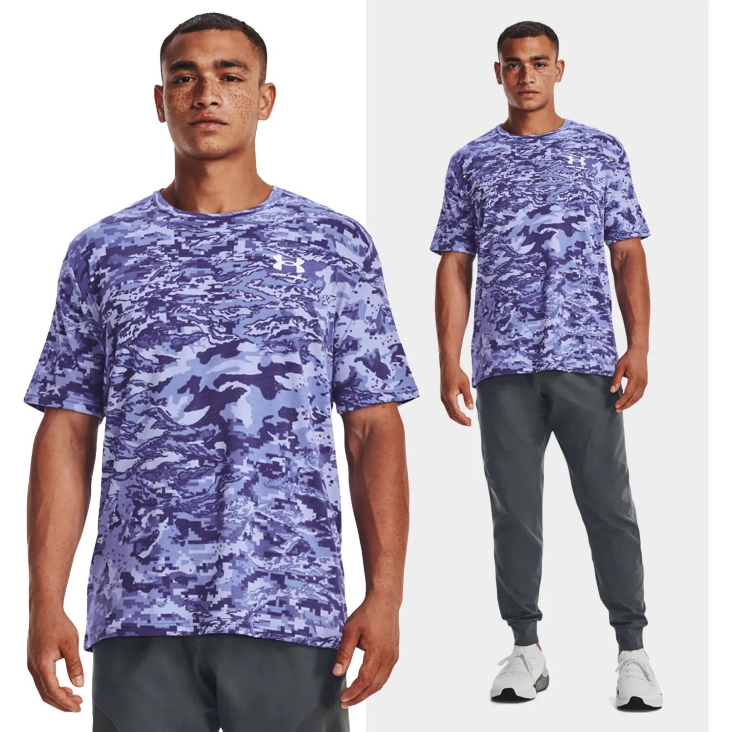 Under Armour - T-shirt De Sport Homme Under Armour - T-shirt Manches Courtes - Violet - Decathlon