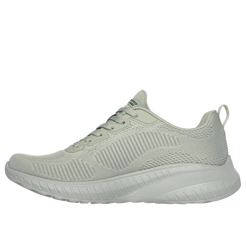 Pantofi sport femei Skechers Bobs Squad Chaos-Face Off, Verde