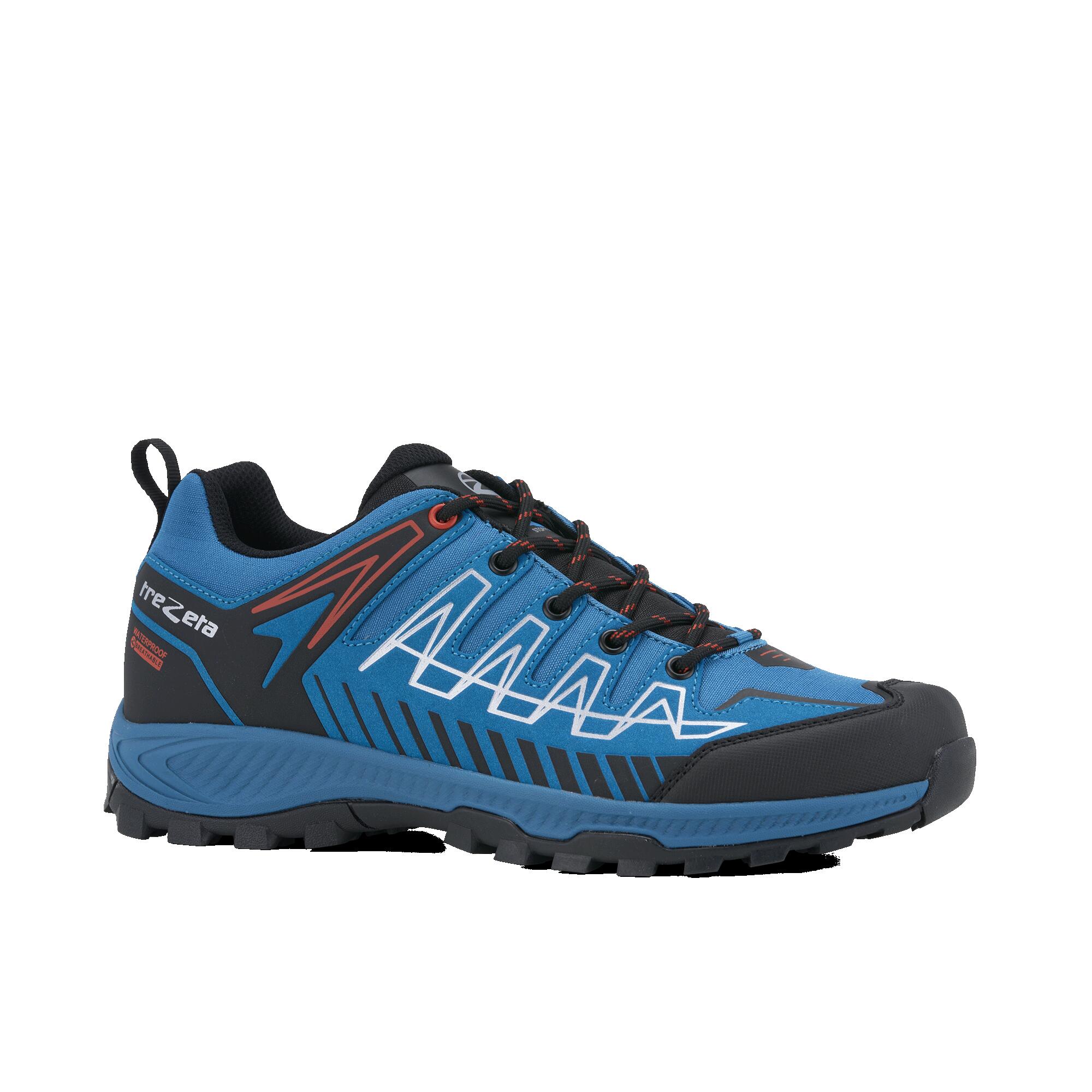 Wandelschoenen Heren THUNDER WP BLAUW - ORANJE 3/7