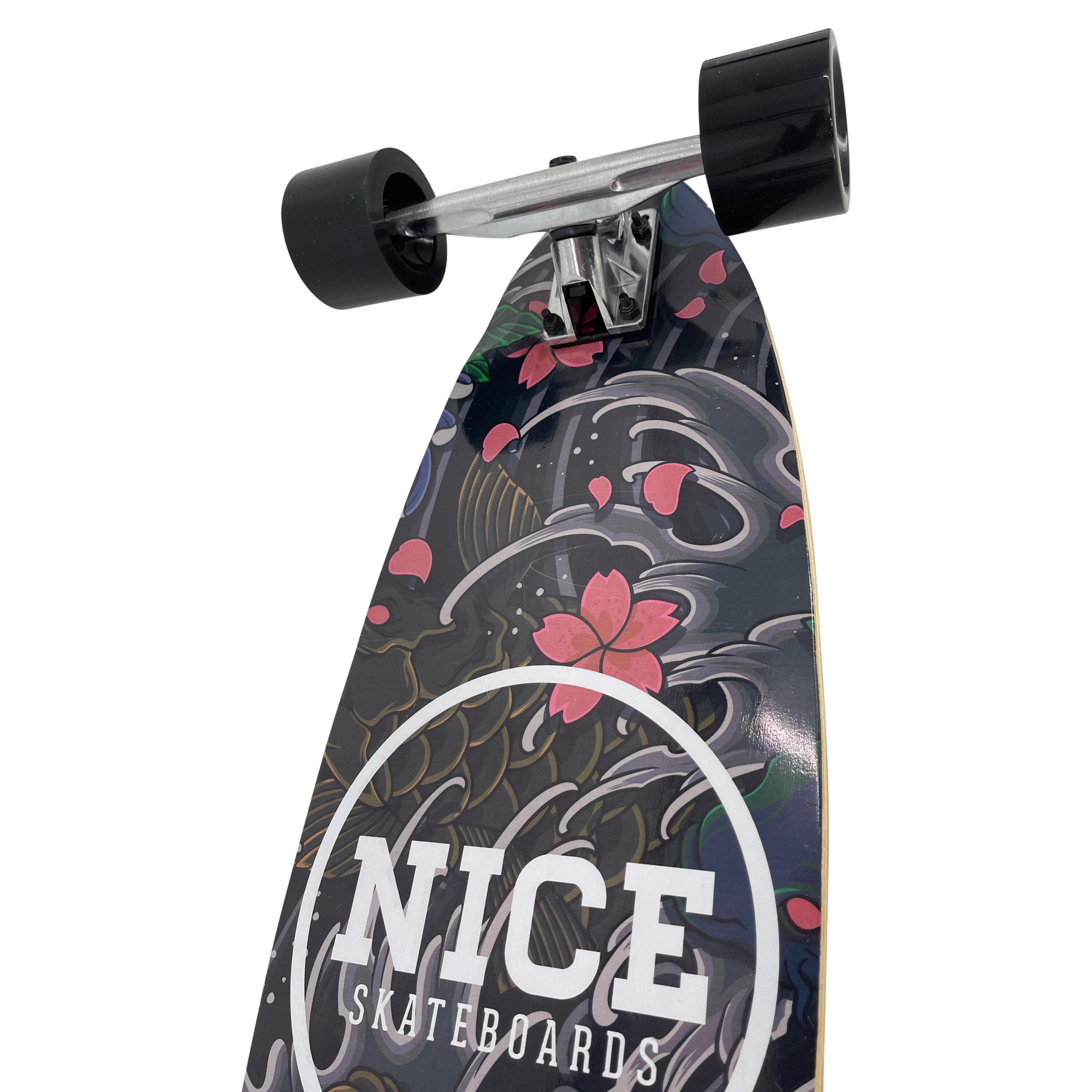 NICE SKATEBOARDS PT KOI 38" x 9.5" SINGLE CONCAVE 4/5