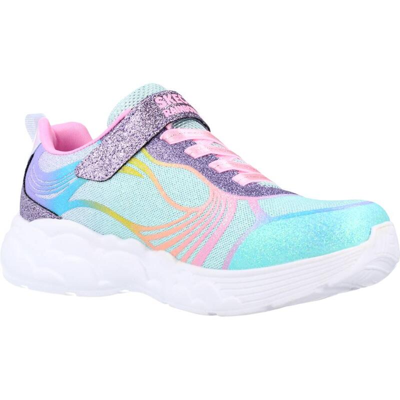 Zapatillas niña Skechers Rainbow Racer-nova Blitz Azul