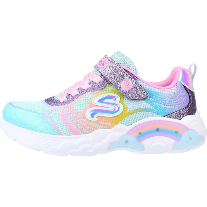 Zapatillas niña Skechers Rainbow Racer-nova Blitz Azul