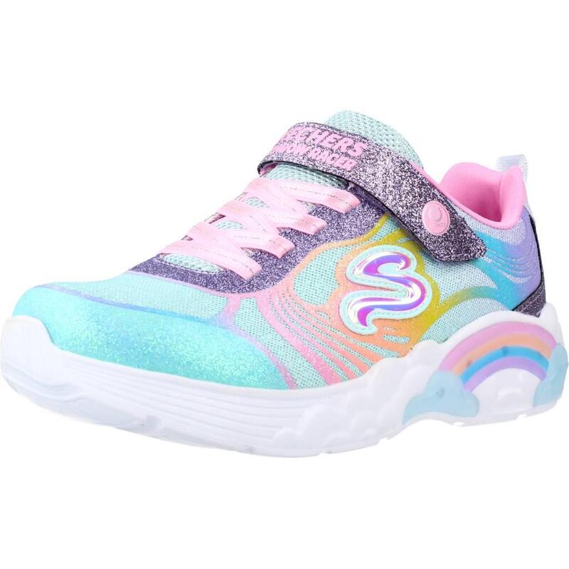 Zapatillas niña Skechers Rainbow Racer-nova Blitz Azul