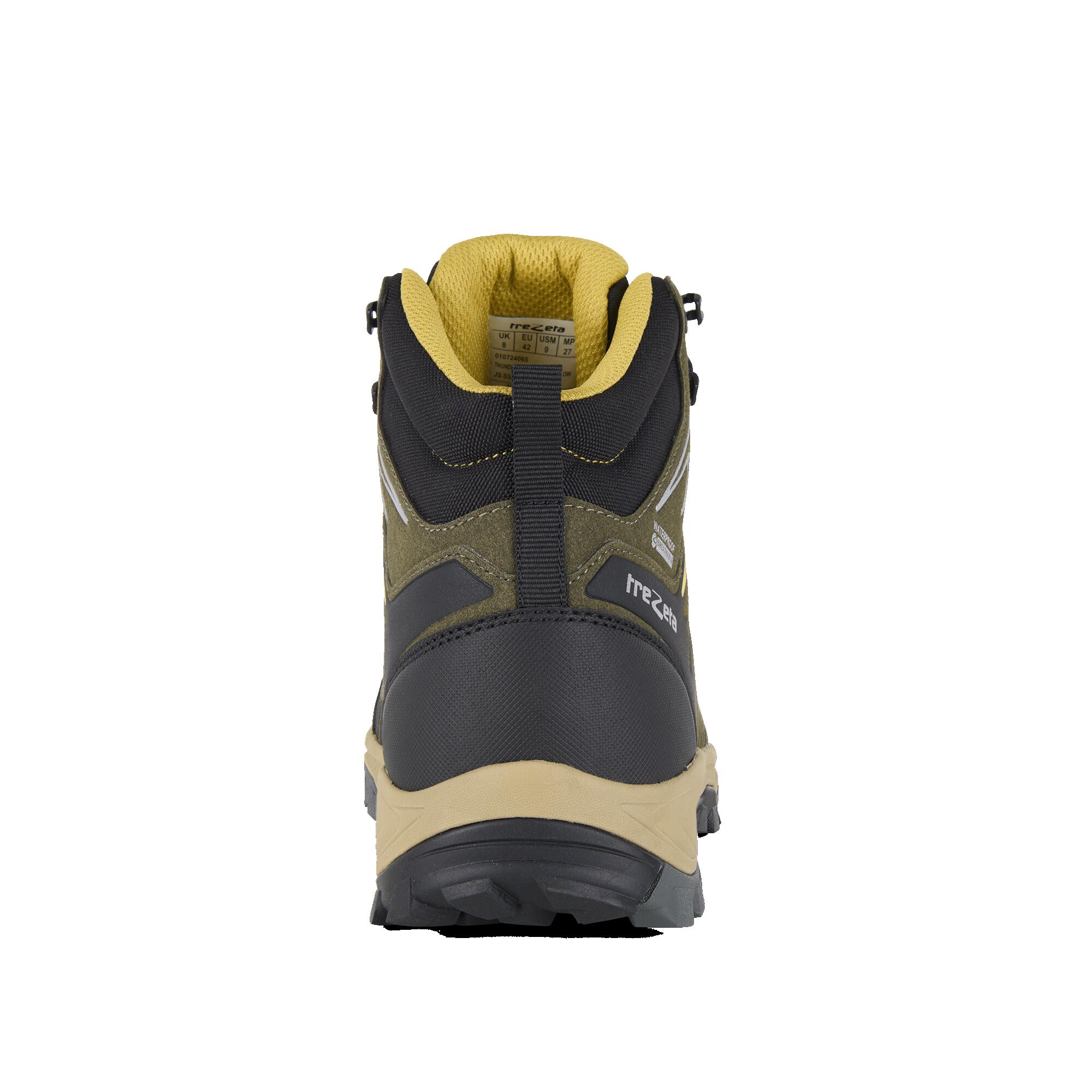 Scarpe Trekking Uomo THUNDER MID WP OLIVE - YELLOW 5/7