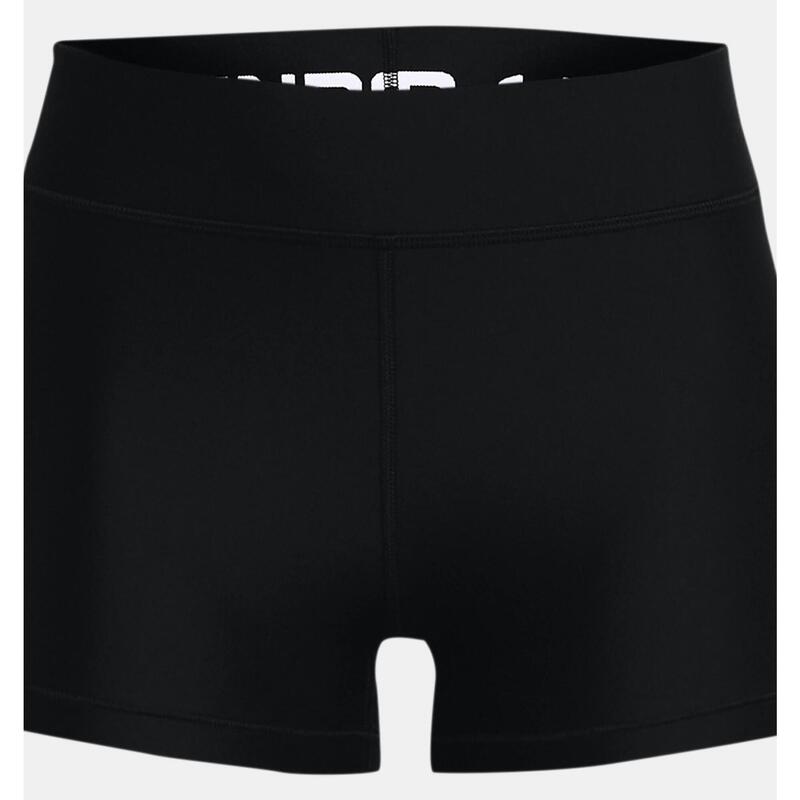 Under Armour Korte Compressiebroek Zwart Voor Dames