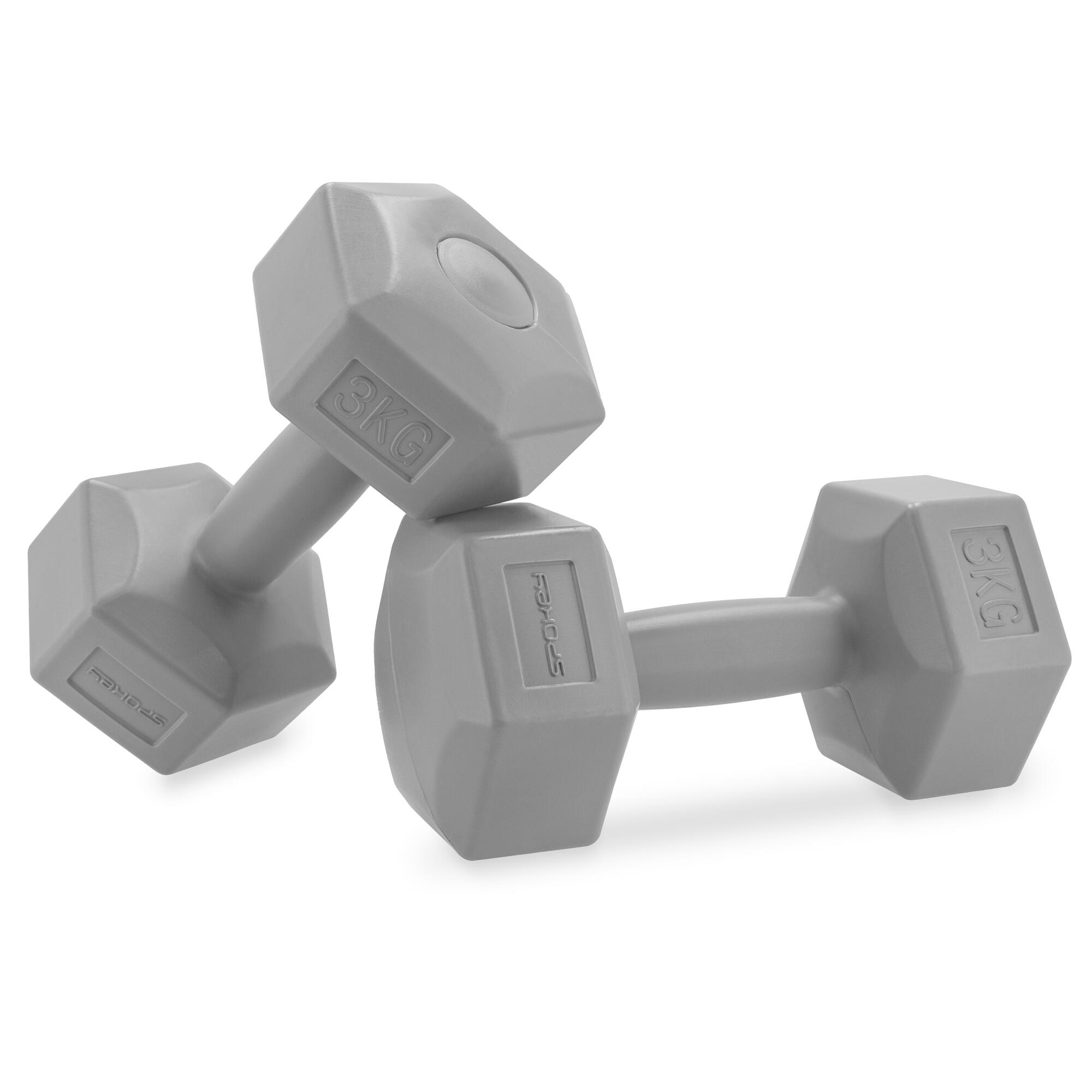 Sada činek Spokey Monster 2x 3 kg 2/7
