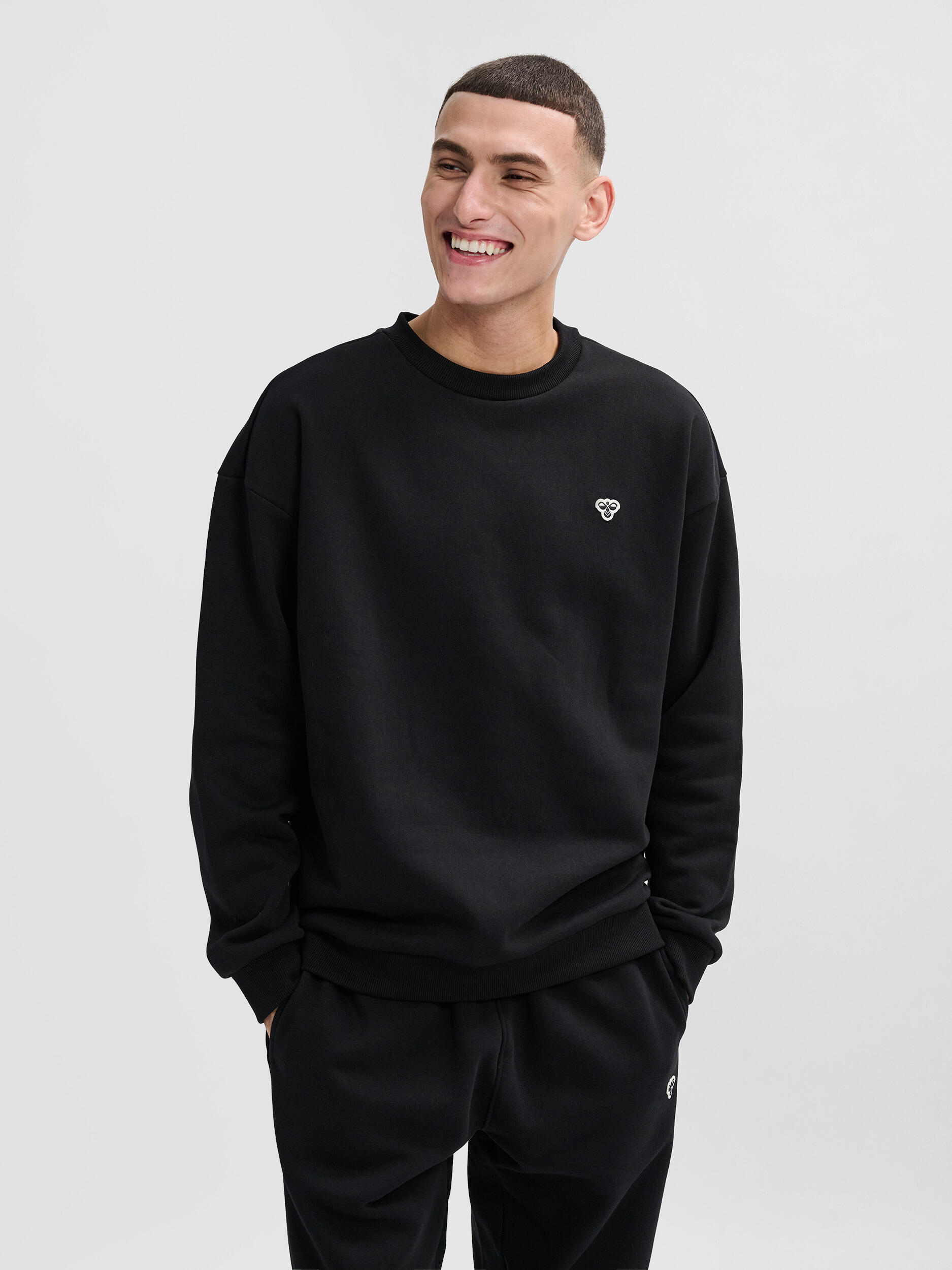 Felpa con scollo rotondo Hummel Loose Bee 3/7