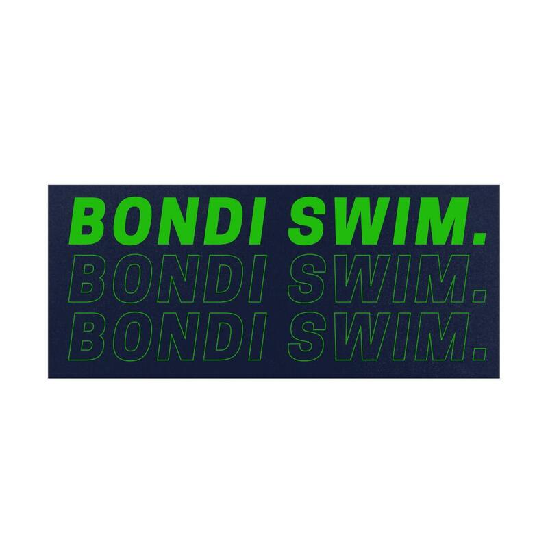 Bondi Double-Sided Quick-Dry Towel (Small) - Bondi Blue