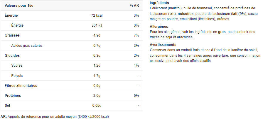 BiotechUSA Protein Cream – Crema de Cacao y Avellanas 200 gr 2/5